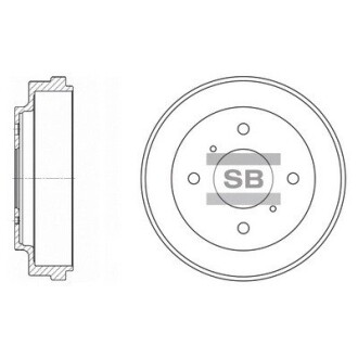 Барабан гальмівний Hi-Q SD4212