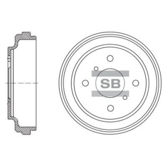 Диск тормозной Hi-Q SD4219