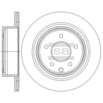 Гальмівний диск Hi-Q SD4241