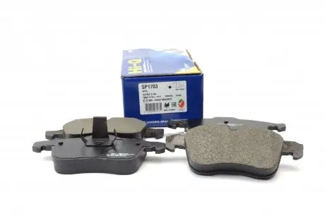 Комплект тормозных колодок, дисковый тормоз Hi-Q SP1703