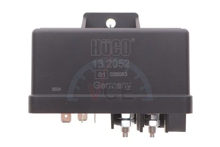 Реле свічок розжарювання Fiat Ducato 2.5 D/TD 82-02/Seat Ibiza 1.7 D 84-93 (HÜCO) HITACHI 132052 (фото 1)