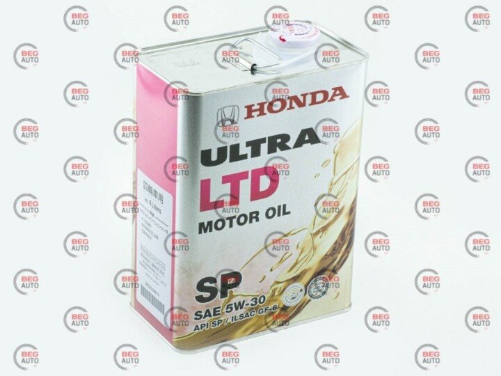 Олива ultra ltd sp/gf-6 5w-30(japan) 4л. HONDA 08228-99974 (фото 1)