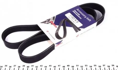 Поликлиновой ремень HUTCHINSON 1153 K 6