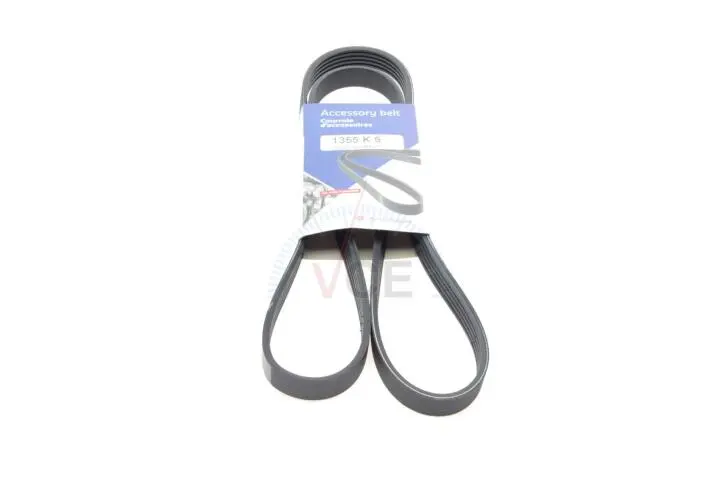 Ремень генератора opel astra/corsa 1.0/1.2/1.4 00-/suzuki wagon r 1.0/1.2 04-05 (5pk1355) HUTCHINSON 1355 K 5 (фото 1)