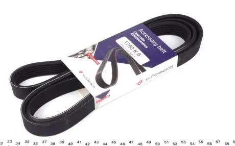 Поликлиновой ремень HUTCHINSON 1760 K 6