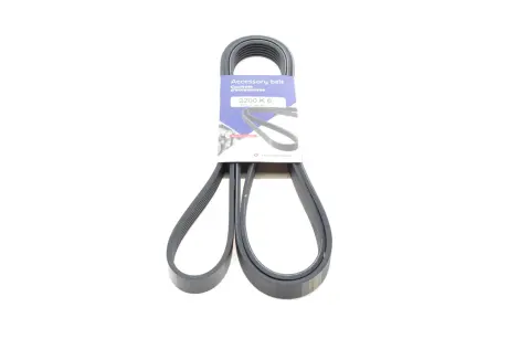 Ремень генератора mitsubishi lancer/outlander 1.8-2.4 09-/peugeot 4008 2.0awc 12- (6pk2200) HUTCHINSON 2200 K 6