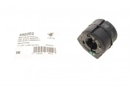 Втулка стабилизатора переднего HUTCHINSON 590202