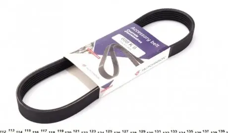 Поликлиновой ремень HUTCHINSON 698 K 6