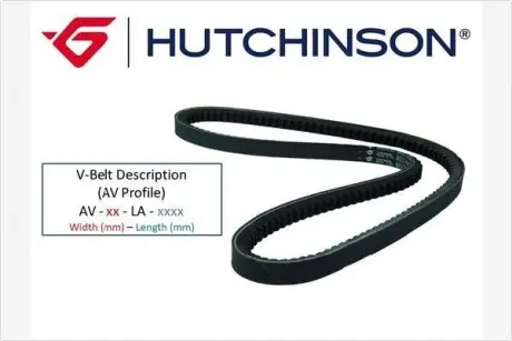 Ремень клиновый HUTCHINSON AV11LA685