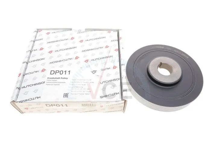 Ременный шкив, коленчатый вал HUTCHINSON DP011 (фото 1)