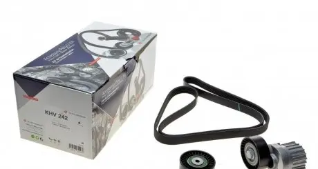 Комплект ремня генератора vw crafter 2.0tdi 13- (6pk1613) HUTCHINSON KHV 242