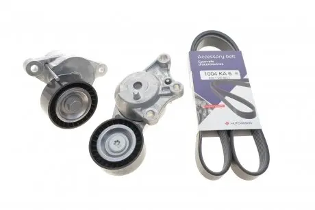 Комплект ременя генератора peugeot 208/2008 1.6bluehdi 13- (6pk1004) HUTCHINSON KHV 269