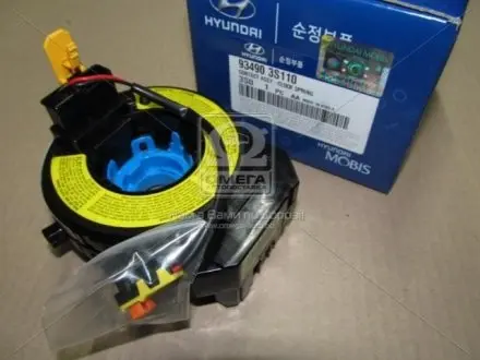 Кільцева контактна група подушки безпеки Hyundai Elantra 11-/I45/Sonata 10- (Mobis) Kia/Hyundai/MOBIS 93490-3S110