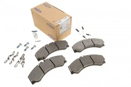 Комплект тормозных колодок, дисковый тормоз ICER 141126-700