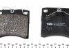 Комплект тормозных колодок, дисковый тормоз ICER 141168 (фото 2)