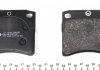 Комплект тормозных колодок, дисковый тормоз ICER 141168 (фото 3)