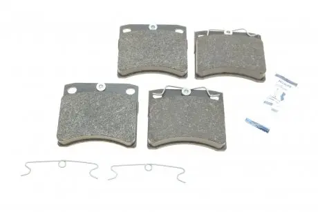 Комплект гальмівних колодок, дисковий гальмо ICER 141168