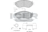 Колодки тормозные (передние) citroen jumper-fiat ducato-peugeot boxer 06- (+ датчик) ICER 141803-203 (фото 1)