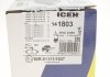 Комплект гальмівних колодок, дискове гальмо ICER 141803 (фото 17)