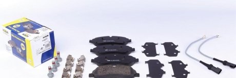 Комплект тормозных колодок, дисковый тормоз ICER 142217 (фото 1)