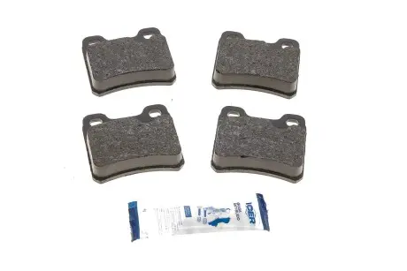 Комплект гальмівних колодок, дискове гальмо ICER 180807