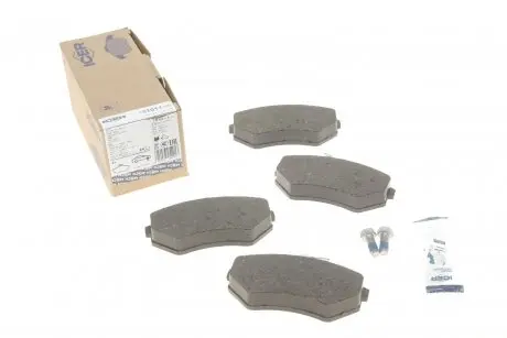 Комплект тормозных колодок, дисковый тормоз ICER 181011-700