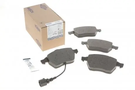 Комплект гальмівних колодок, дискове гальмо ICER 181396