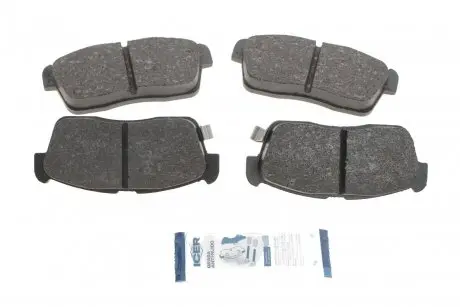 Комплект гальмівних колодок, дискове гальмо ICER 181452