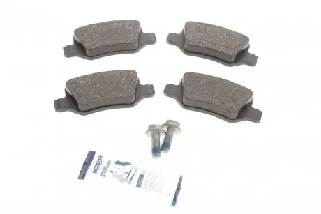 Комплект гальмівних колодок, дискове гальмо ICER 181510-701