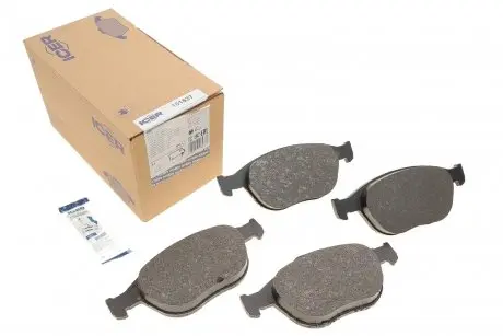 Комплект тормозных колодок, дисковый тормоз ICER 181537