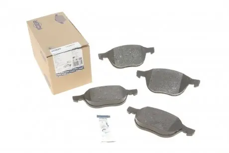 Комплект гальмівних колодок, дискове гальмо ICER 181617