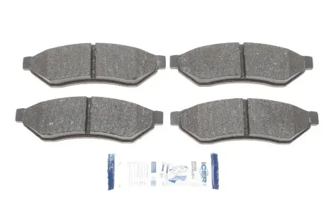 Тормозные колодки (задние) daewoo evanda 02-/magnus 99-06/chevrolet epica/evanda 05-06 ICER 181726