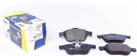 Комплект тормозных колодок, дисковый тормоз ICER 181861 (фото 1)