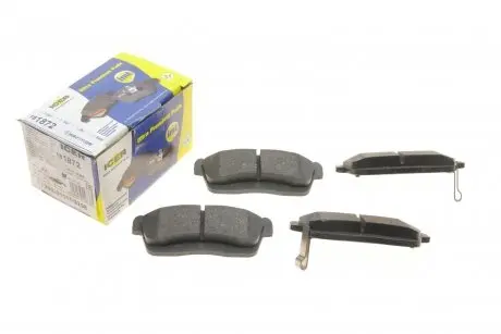 Колодки гальмівні (передні) subaru justy iv 07-/toyota passo ii 10-/pixis mega 15- ICER 181872