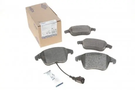 Комплект гальмівних колодок, дискове гальмо ICER 181923