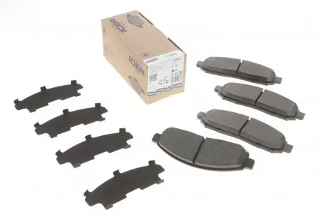 Комплект тормозных колодок, дисковый тормоз ICER 182003