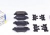 Комплект тормозных колодок, дисковый тормоз ICER 182036-203 (фото 1)