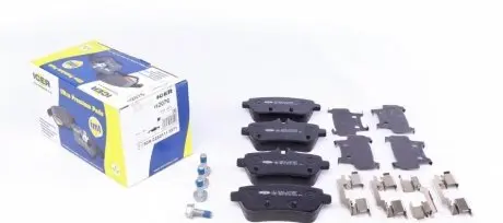 Комплект тормозных колодок, дисковый тормоз ICER 182076