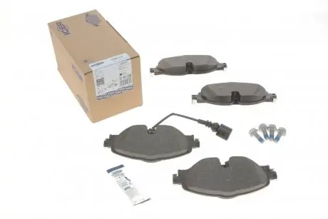 Колодки гальмівні дискові AUDI A3 12-14, SEAT LEON 12-19, SKODA KODIAQ 17-, OCTAVIA A7 13-19, VW GOLF VI 09-14 ICER 182111