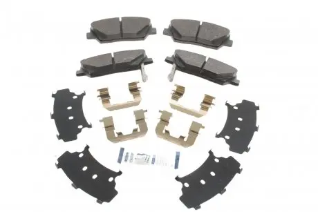 Тормозные колодки (передние) hyundai santa fe 10-/creta 16-/grandeur 11-/kia sorento 09-/carens 13- ICER 182147