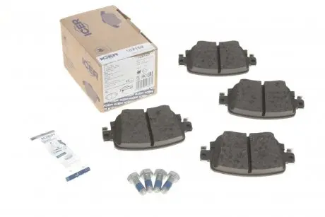 Комплект тормозных колодок, дисковый тормоз ICER 182152