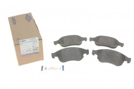 Колодки тормозные (передние) fiat 500x/jeep renegade 14- ICER 182228