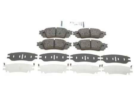 Комплект тормозных колодок, дисковый тормоз ICER 182262