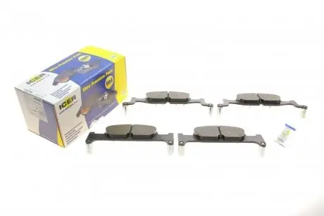 Гальмівні колодки передні ICER 182279
