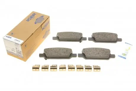 Тормозные колодки задние ICER 182412