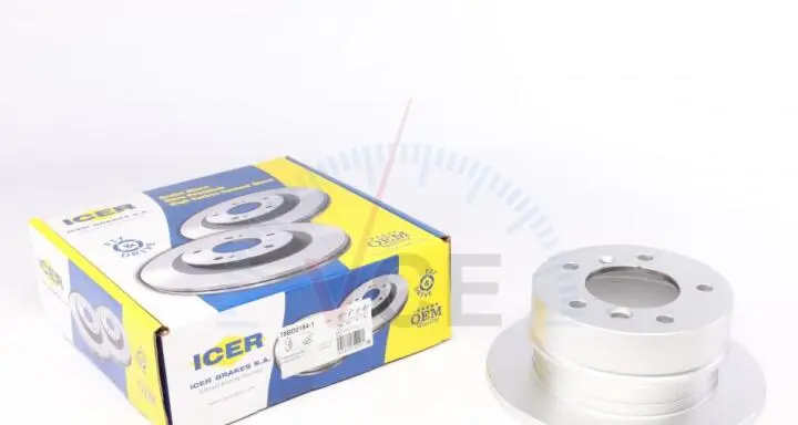 Диск тормозной (задний) ICER 78BD0184-1 (фото 1)