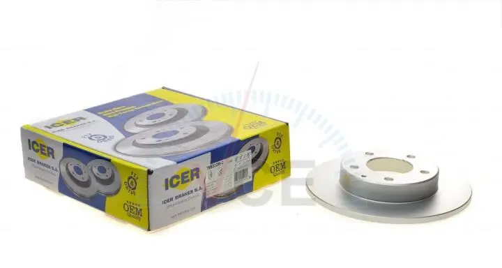 Фото 1 - Диск тормозной (задний) ICER 78BD3259-2 Диск тормозной (задний) ICER 78BD3259-2 (фото 1)
