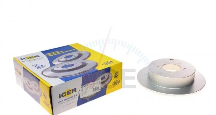 Фото 1 - Гальмівний диск ICER 78BD4650-2 Гальмівний диск ICER 78BD4650-2 (фото 1)