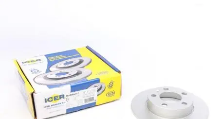 Диск гальмівний (задній) ICER 78BD5601-2