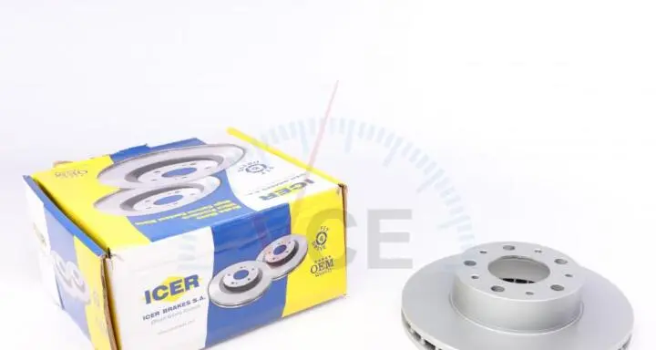 Диск гальмівний (передній) ICER 78BD5622-2 (фото 1)